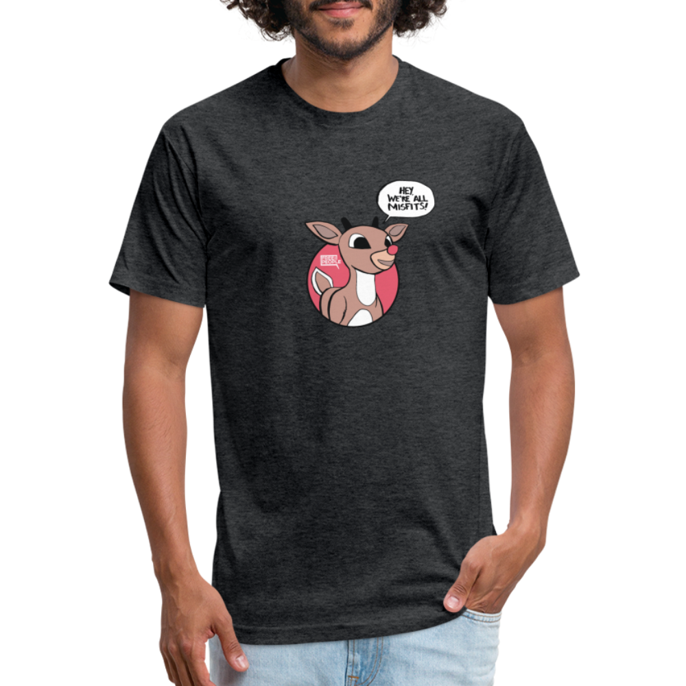 Rudolph Misfits | Men's Tee - heather black