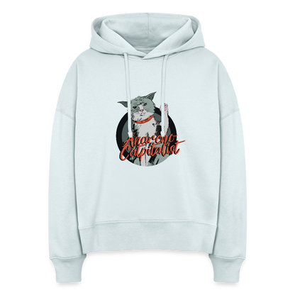 Anarcho-Catpitalist | Women's Hoodie - blue ice
