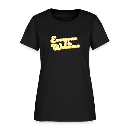Everyone is Welcome | Women's Tee - black