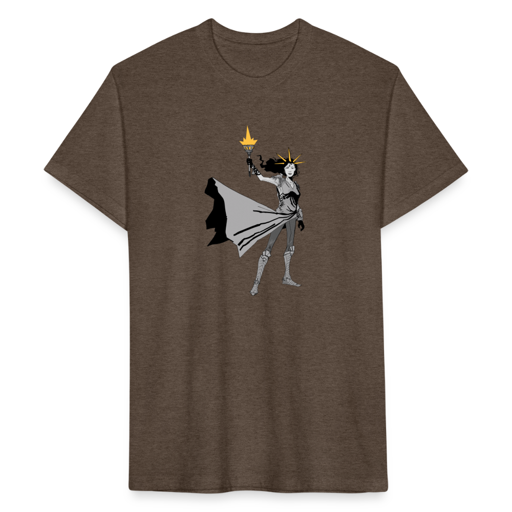 Liberty Hero | Men's Tee - heather espresso