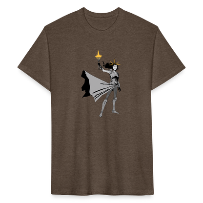 Liberty Hero | Men's Tee - heather espresso