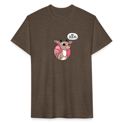 Rudolph Misfits | Men's Tee - heather espresso