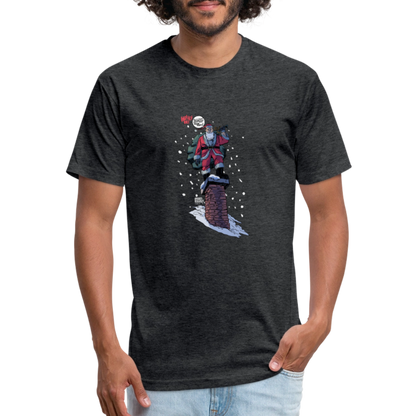 2024 Santa | Men's Tee - heather black