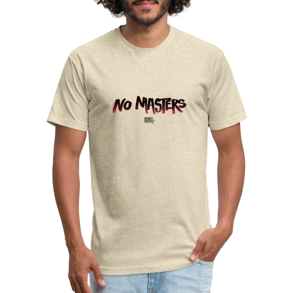 No Masters | Men's Tee - heather cream