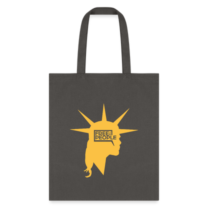 Liberty Head | Tote Bag - charcoal