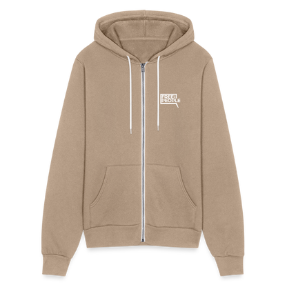 Free the People | Zip Hoodie - tan