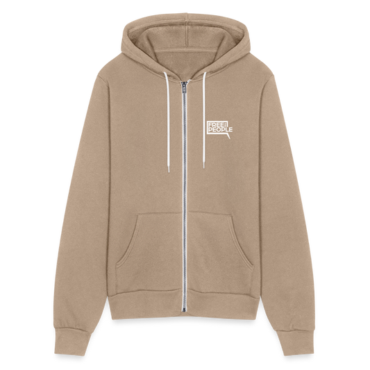 Free the People | Zip Hoodie - tan