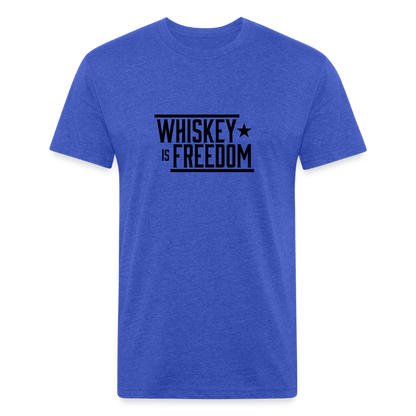 Whiskey is Freedom | Men's Tee - heather royal