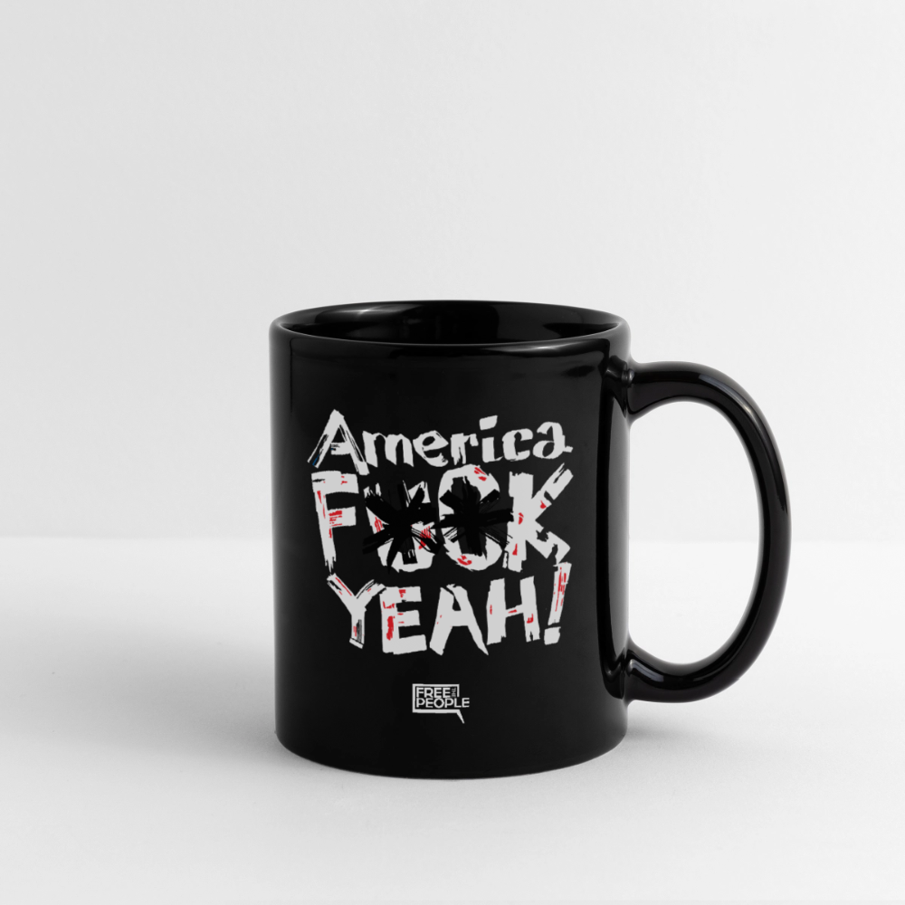America F**k Yeah! Coffee Mug - black