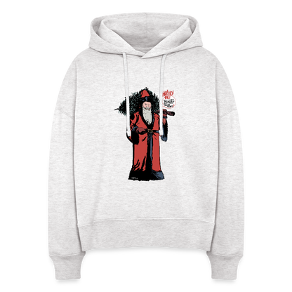 2022 Santa | Women's Hoodie - cool heather grey