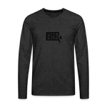 Free the People | Men's Long Sleeve Tee - charcoal grey