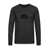 Free the People | Men's Long Sleeve Tee - charcoal grey