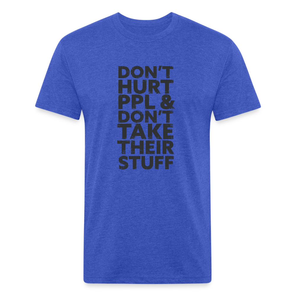 Don't Hurt People | Men's Tee - heather royal