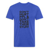 Don't Hurt People | Men's Tee - heather royal