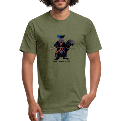 Peanut the Squirrel | Men's Tee - heather military green