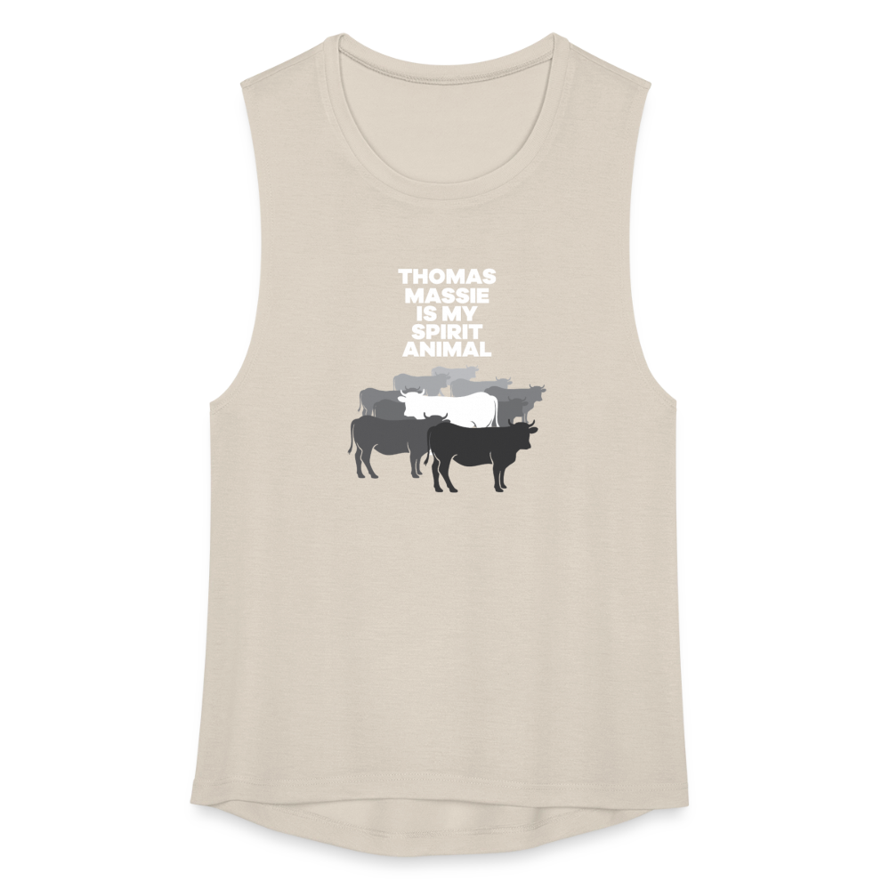 Thomas Massie Is My Spirit Animal | Women's Muscle Tank - dust