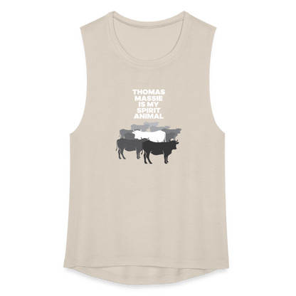 Thomas Massie Is My Spirit Animal | Women's Muscle Tank - dust