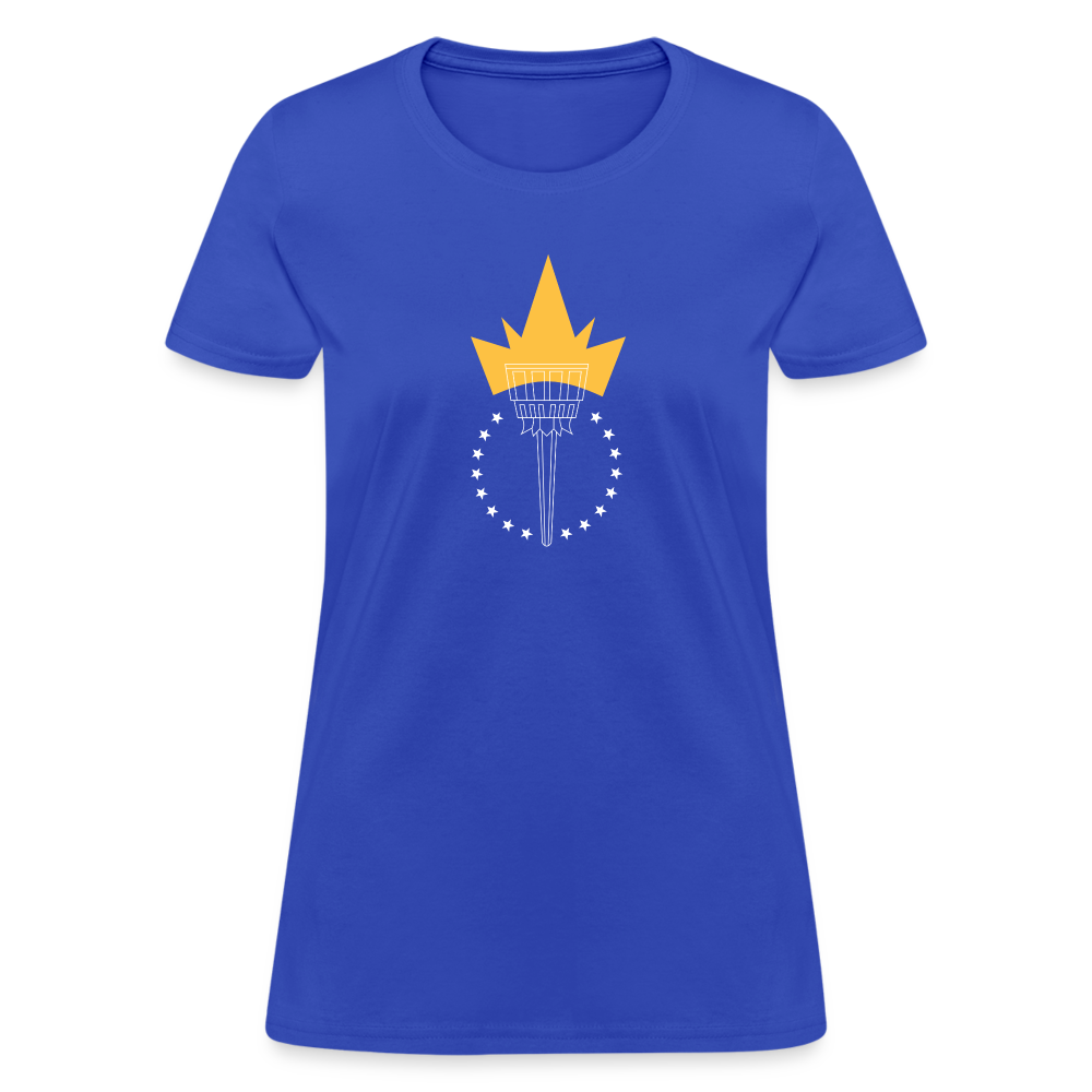 Freedom Torch | Women's Tee - royal blue