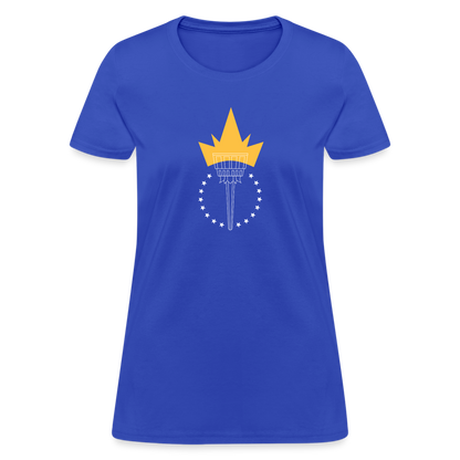 Freedom Torch | Women's Tee - royal blue