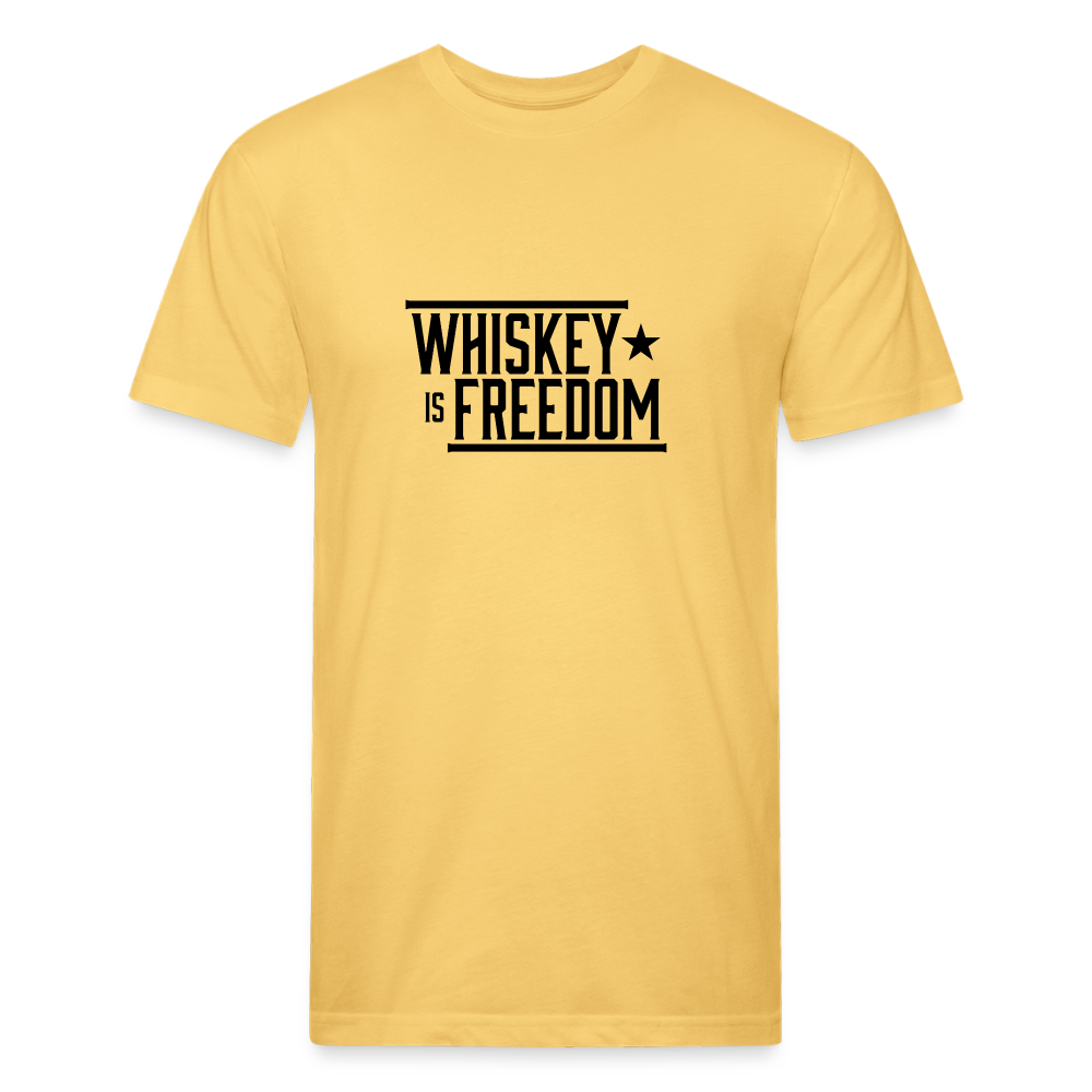 Whiskey is Freedom | Men's Tee - pastel yellow