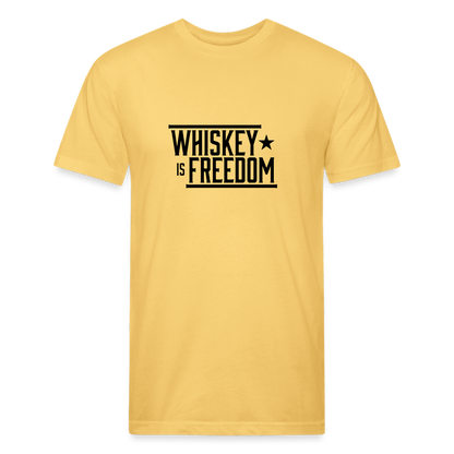 Whiskey is Freedom | Men's Tee - pastel yellow