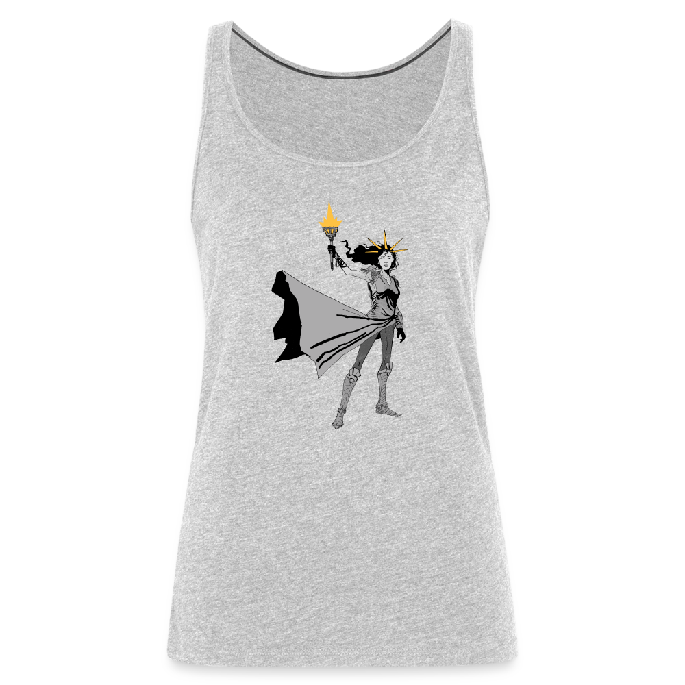 Liberty Hero | Women's Tank - heather gray