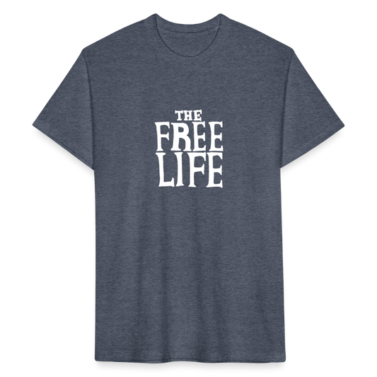 The Free Life | Men's Tee - heather navy