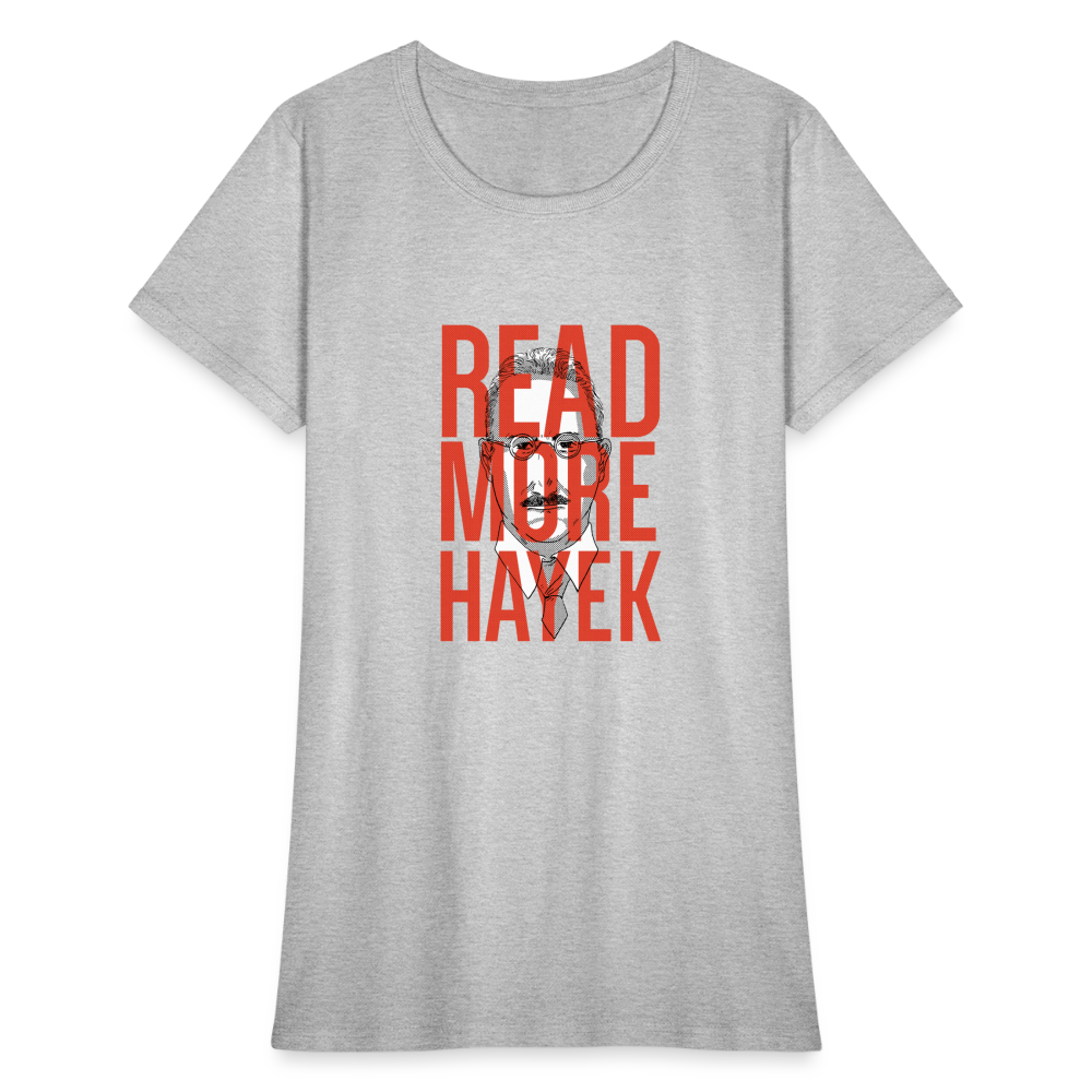 Read More Hayek | Women's Tee - heather gray