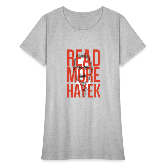 Read More Hayek | Women's Tee - heather gray