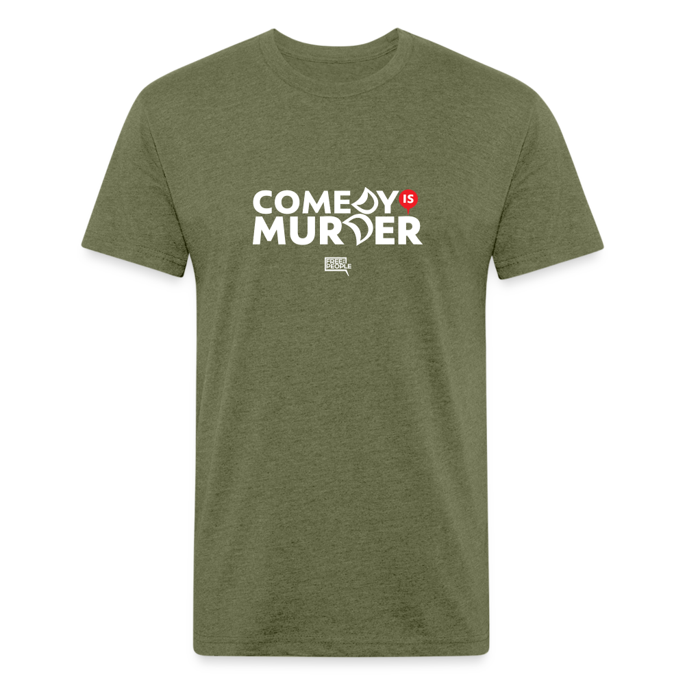 Comedy is Murder | Men's Tee - heather military green