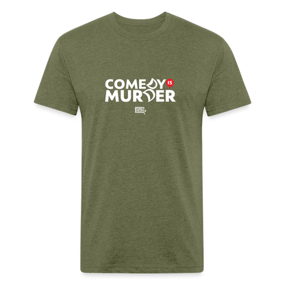 Comedy is Murder | Men's Tee - heather military green