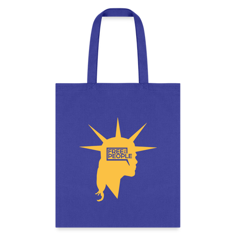 Liberty Head | Tote Bag - royal blue