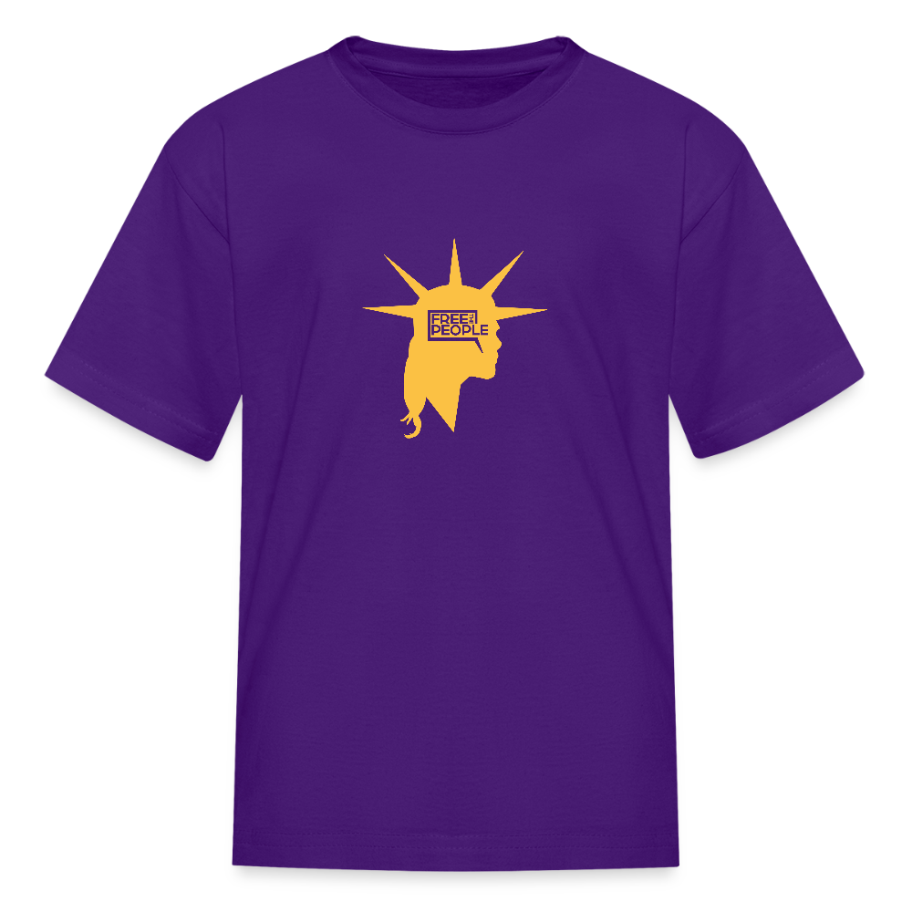 Liberty Head | Youth Tee - purple