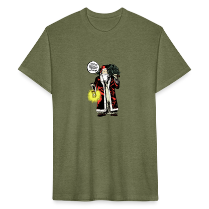 2021 Santa | Men's Tee - heather military green