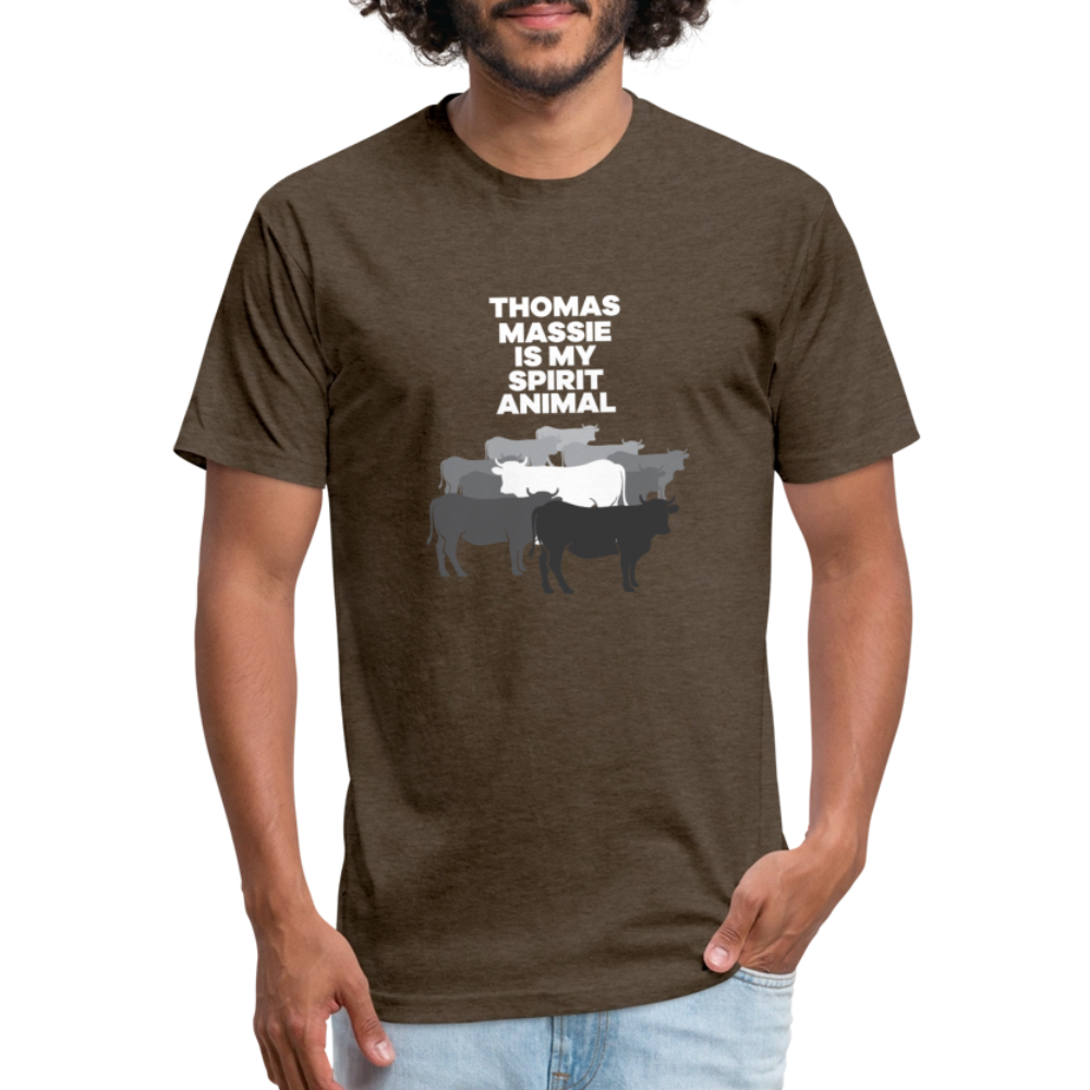 Thomas Massie Is My Spirit Animal | Men's Tee - heather espresso