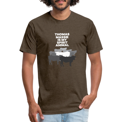 Thomas Massie Is My Spirit Animal | Men's Tee - heather espresso