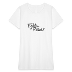 Fight the Power | Women's Tee - white