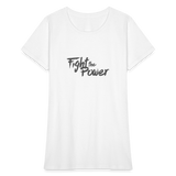 Fight the Power | Women's Tee - white