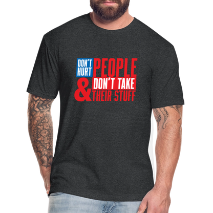 Don't Hurt People | America | Men's Tee - heather black