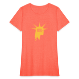 Liberty Head | Women's Tee - heather coral