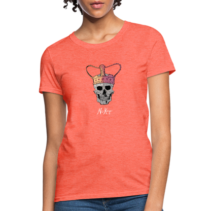 No Kings | Women's Tee - heather coral