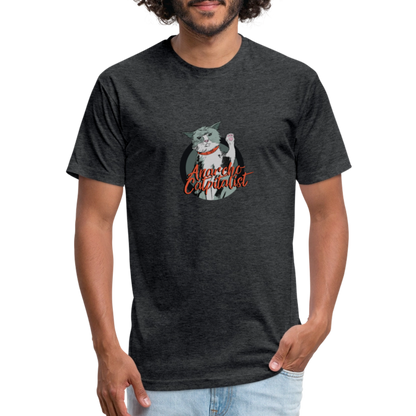 Anarcho-Catpitalist | Men's Tee - heather black