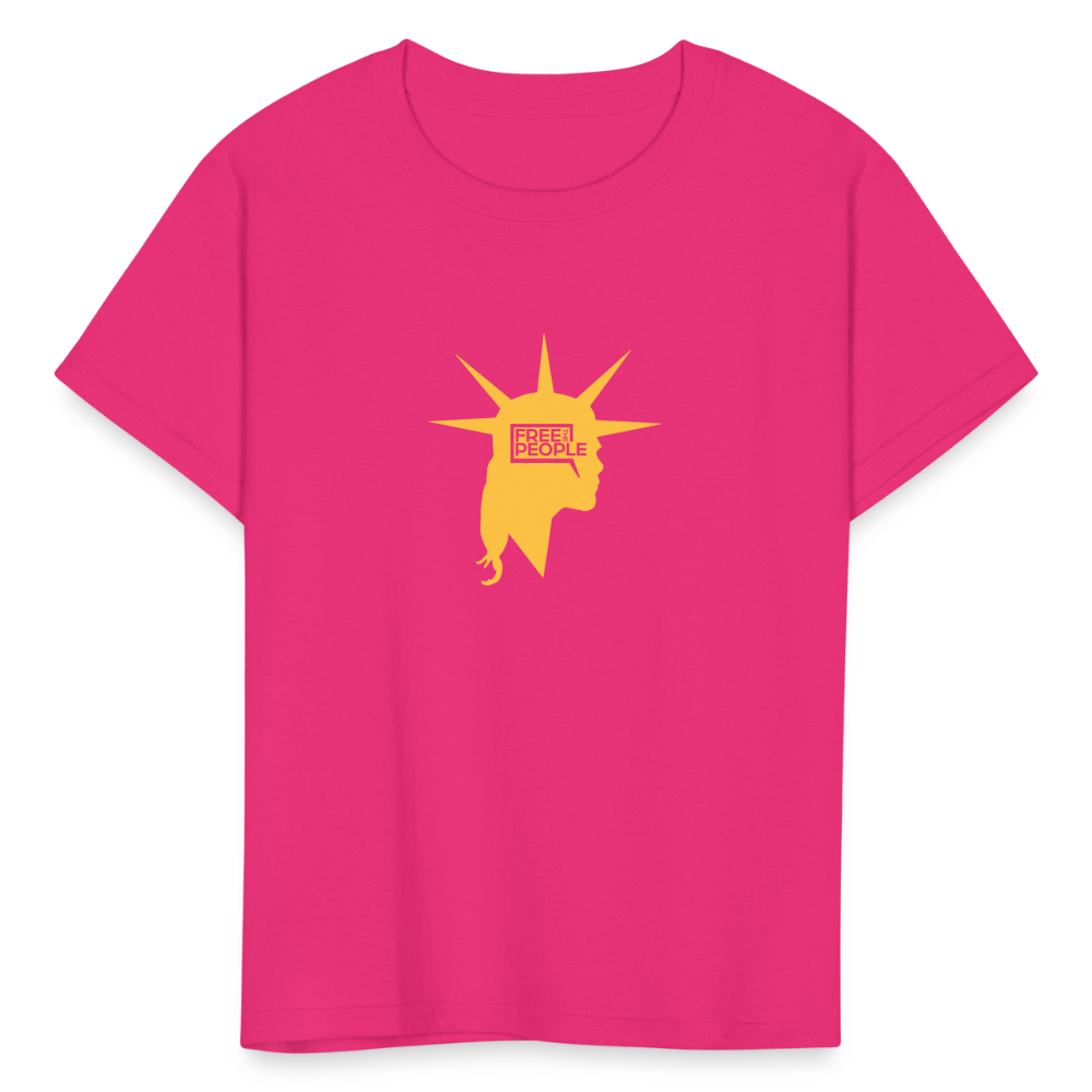 Liberty Head | Youth Tee - fuchsia