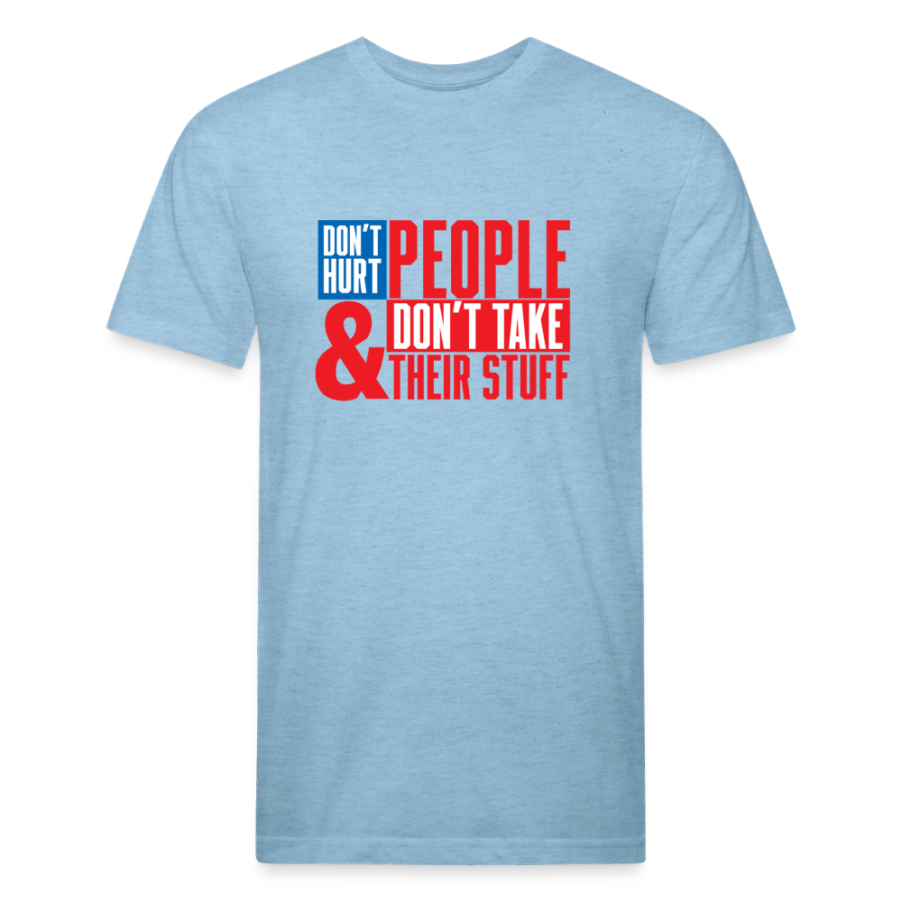 Don't Hurt People | America | Men's Tee - heather blue