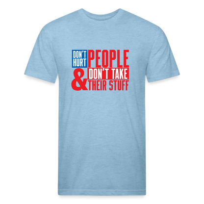 Don't Hurt People | America | Men's Tee - heather blue