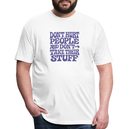 Don't Hurt People | Retro | Men's Tee - white