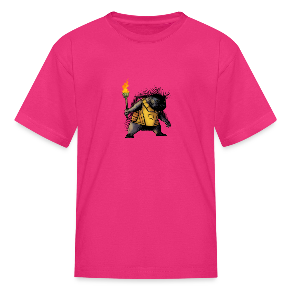 Free the Porcupine | Youth Tee - fuchsia