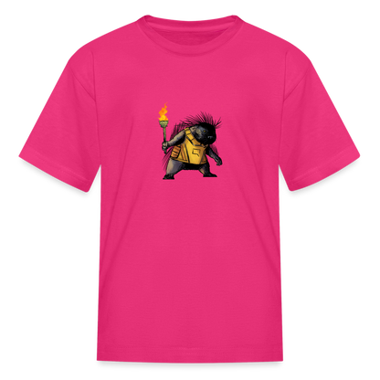 Free the Porcupine | Youth Tee - fuchsia