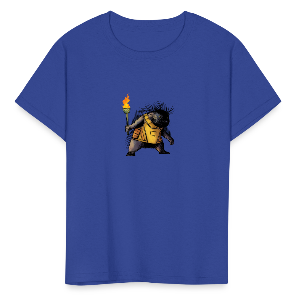 Free the Porcupine | Youth Tee - royal blue