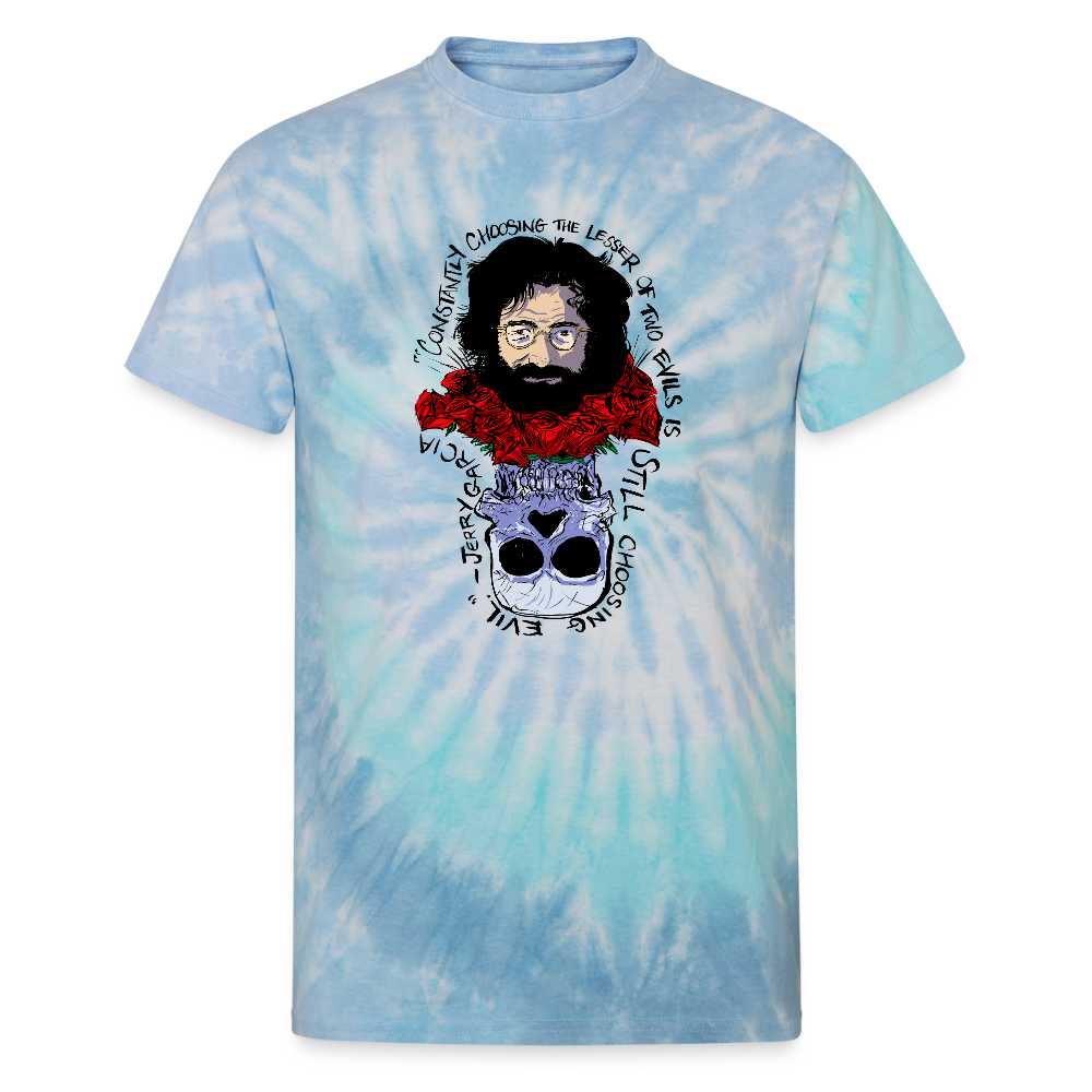 Jerry Garcia | Tie Dye | Men's Tee - blue lagoon
